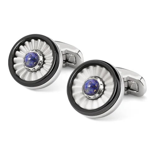 MUSTKOO Медный с искусственными драгоценными камнями запонки унисекс