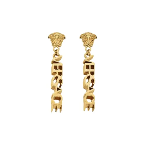 VERSACE Брасс Серьги Золотой Женские