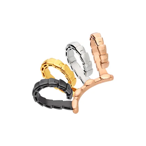 BVLGARI 18K Розовое золото Серьги Женские Многоцветные