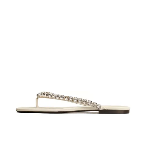 TORY BURCH Шлепанцы Женские Белые