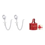 ME-xqes138 Серьги в коробке