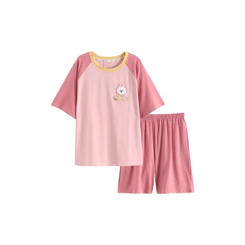 FENTENG x LINE FRIENDS Пижамный комплект для женщин