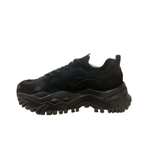 FILA Twine Max Повседневный Низкий Топ Черный Унисекс