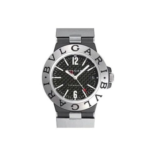 BVLGARI Автоматический Механический Movement Унисекс Часы 38 мм Черные