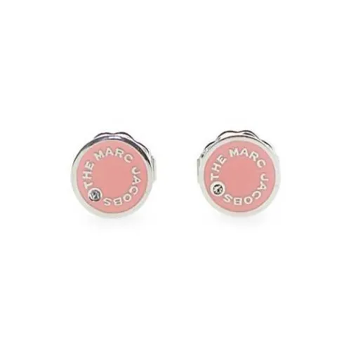 MARC JACOBS Серьги из бронзы Ярко-розовые Женские