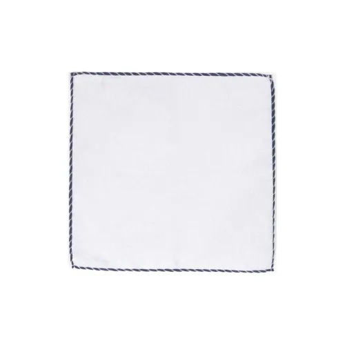 Eleventy FIRSTCLASS Made IN Italy Linen Silk Scarves Unisex White