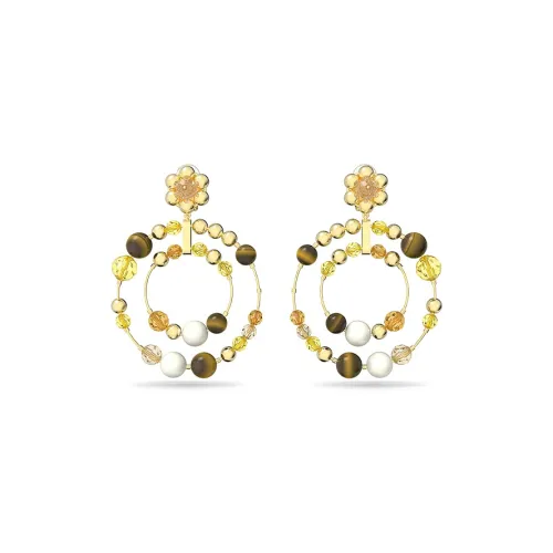 Swarovski Somnia Swarovski Элемент Серьги Золотое Покрытие Женские