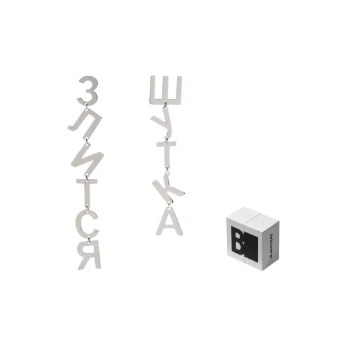 BLACKHEAD Нержавеющая сталь Серьги Женские