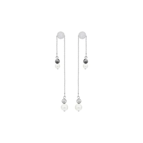 Swarovski Навес Серьги Серебряные Женские