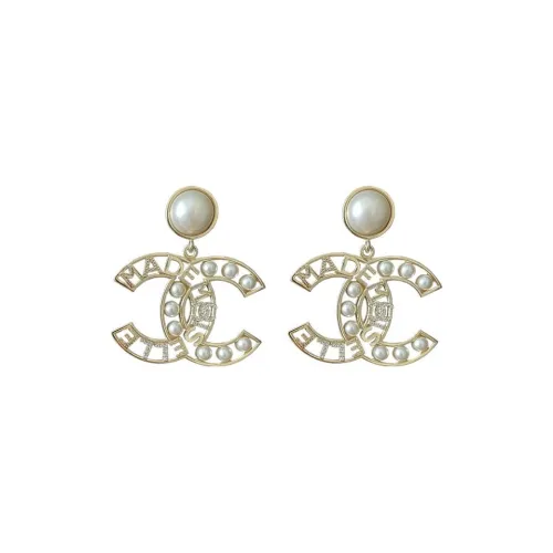 CHANEL Сплав Серьги Золотой Женские