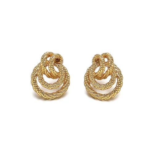 DAN DREAM Серебро S925 Серьги-гвоздики Женские