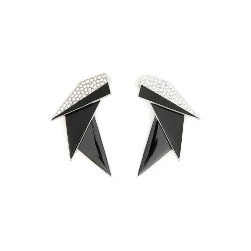 SAINT LAURENT Серьги Женские Черные