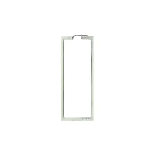 GUCCI Серебристые серьги из бронзы Женские