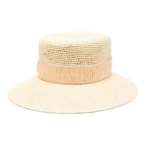 Borsalino Пляжная шляпа Женская Желтая