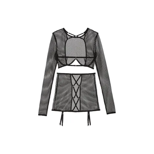 VICTORIA'S SECRET Пижамный комплект женский черный