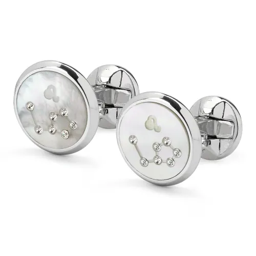 MUSTKOO Медный, Жемчужная раковина, Кристальные запонки унисекс