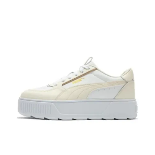 PUMA Karmen RE Low Кроссовки для скейтбординга Женские Белые