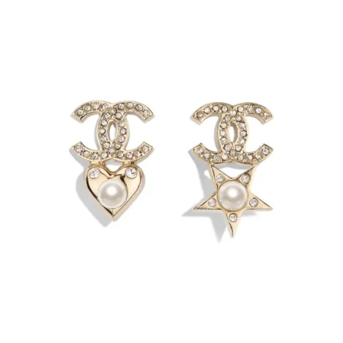 CHANEL Серьги Золотые Женские