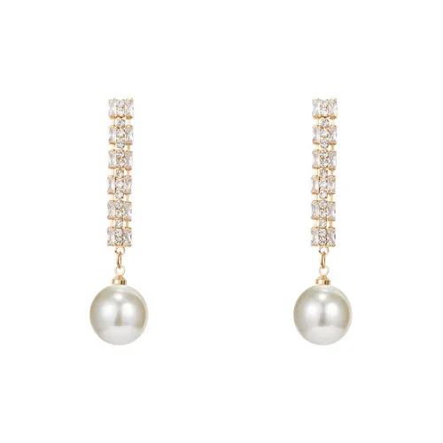 DAN DREAM Серебро S925 Серьги-гвоздики Женские