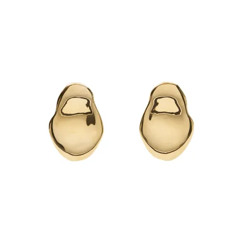Alexander McQueen Серьги из бронзы Золотой Женские