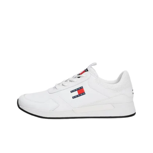 Tommy Hilfiger Низкий топ Повседневная обувь Мужская Белая