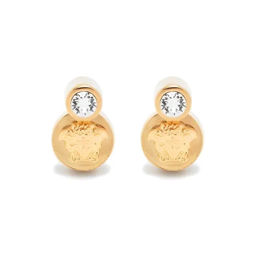 VERSACE Металлические Серьги Золотые Женские