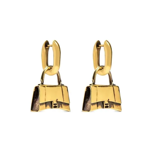 BALENCIAGA Серьги из бронзы Золотой Женские