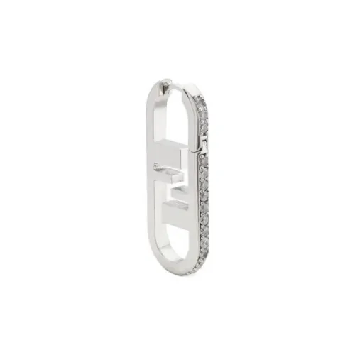 FENDI O'Lock Серьги Серебряные Женские