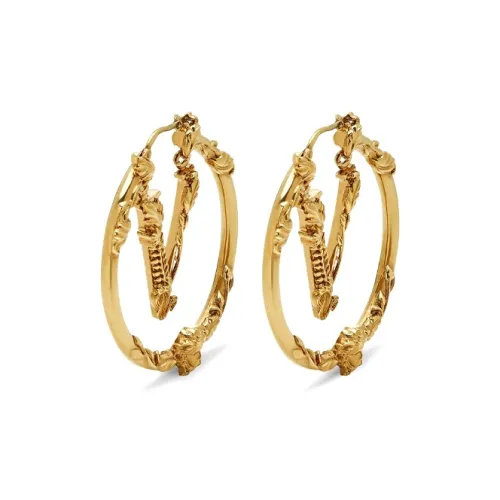 VERSACE Брасс Серьги Золотой Женские