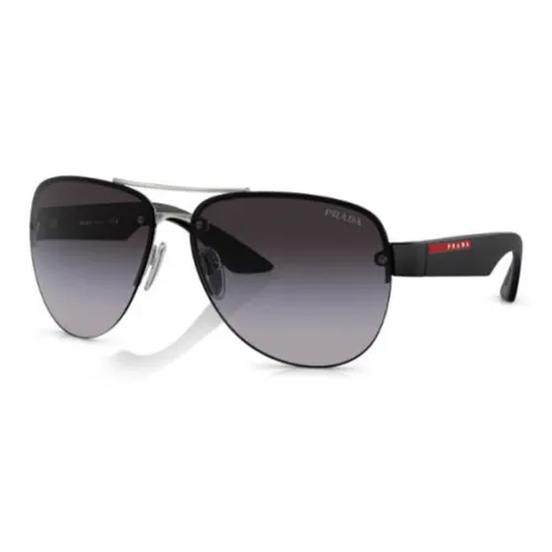 PRADA Aviator Солнцезащитные очки Мужские Черные