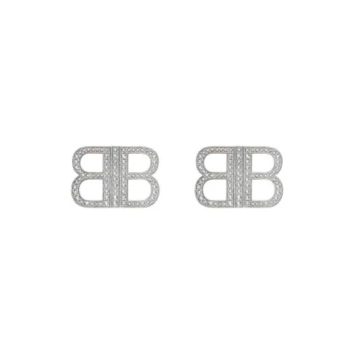 BALENCIAGA Серьги Серебряные Женские