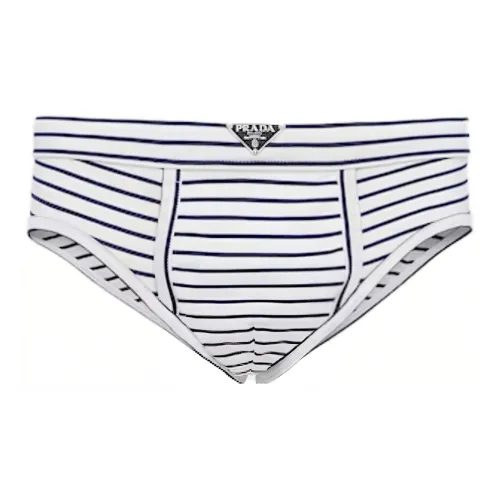 PRADA Хлопок Трусики-бикини Мужское нижнее белье 1 упаковка Синий Белый Многоцветный
