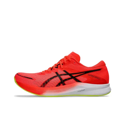 Asics Hyper Speed 3 Low Топ Тренировочные Беговые Кроссовки Мужские Красный Черный