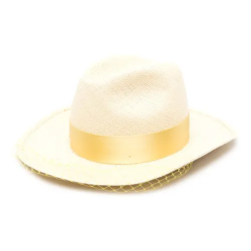 Borsalino Соломенные шляпы Женские Белые