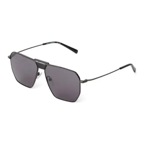 Karl Lagerfeld Aviator Солнцезащитные очки Мужские Серые