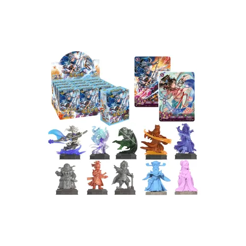 KAYOU Romance of The Three Kingdoms Резиновые Фигурки Вторая Серия Центральная Равнина Второй Том Слепые Коробки