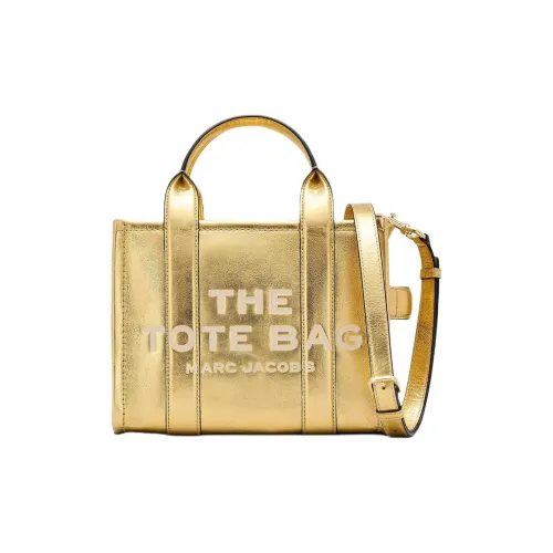 MARC JACOBS Кожа Тоут Сумка Сумка для покупок Сумка через плечо Сумка Маленькая Женская Металлическая