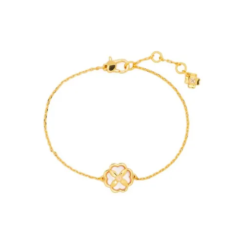Kate Spade Металл Жемчужная раковина Браслеты Женские Золотой