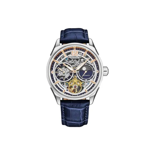 STUHRLING Автоматический Механический Часы для Мужчин 42 мм Скелет