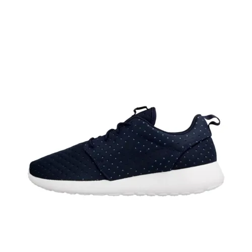 Nike Roshe One Slip Resistant Низкий Топ Повседневные Беговые Кроссовки Мужские Синие