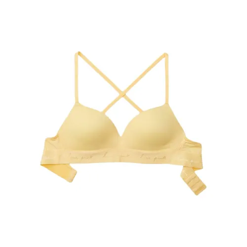 Бюстгальтер Victoria's Secret женский банановый светло-желтый