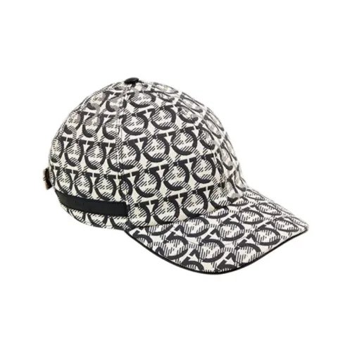 FERRAGAMO Хлопок Кепки Унисекс Экрю