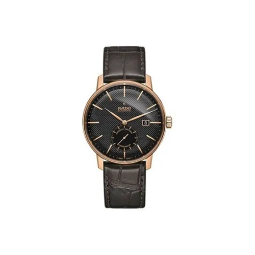 RADO Автоматический Механический Часы Мужские Crystal Sparkle Collection 41 мм Черные