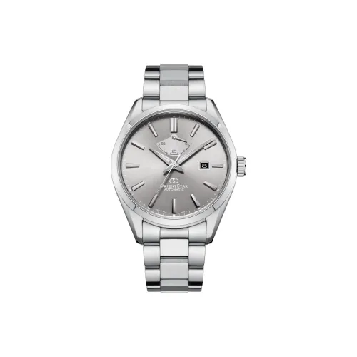 ORIENT STAR Автоматический Механический Механизм Мужские Часы 42 мм Серый
