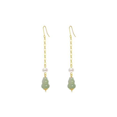 Jodie Kevin Цветное стекло Серьги из нефрита Женские