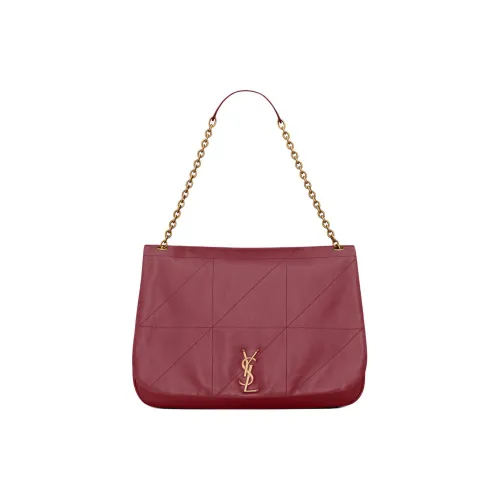 SAINT LAURENT Jamie Lambskin Сумка через плечо сумка для женщин цвет Мерло красный