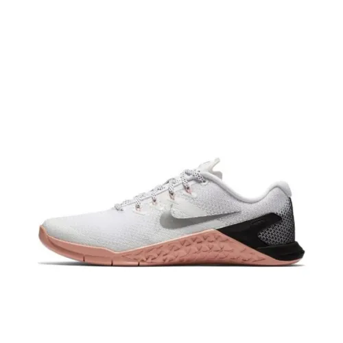 Nike Metcon 4 Slip-Resistant Abrasion-Resistant Low-Top Training Shoes Women's Copper Nickel Alloy