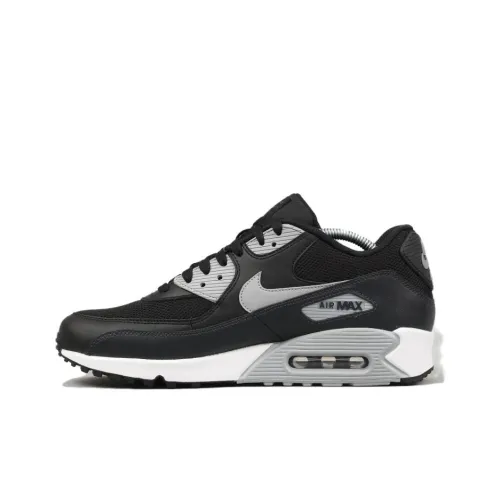 Nike Air Max 90 Low Топ Повседневные Беговые Кроссовки Унисекс Черные