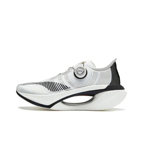 LINING Shadow 2,0 Беговые кроссовки Низкий топ Стандартный белый Унисекс