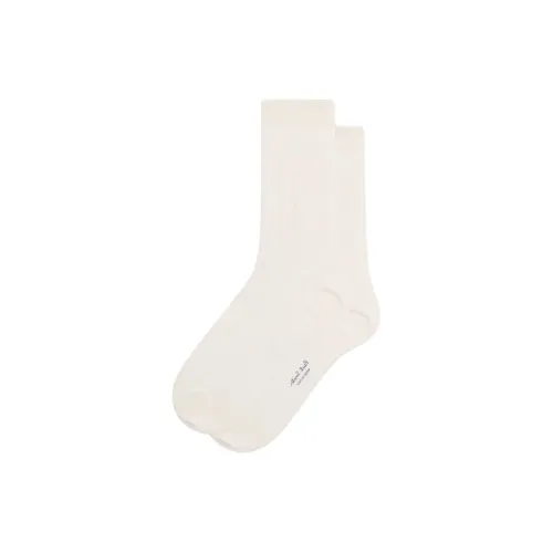Paul Smith 1 шт Сливочный Женские Носки MID до икры